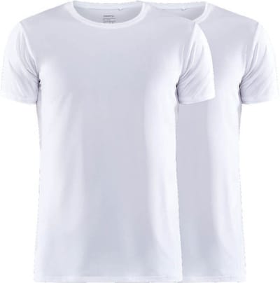 CRAFT CORE DRY TEE MULTI 2-PACK M Heren Thermoshirt - Wit