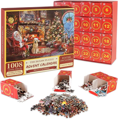 CE Adventskalender - Puzzel - 1008 Stukken - 24 Dagen