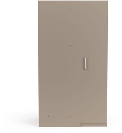 Wasophoogte® Opbergkast - Zijkast voor wasmachine kast - Module L2 - 700(D)*1150(B)*2110(H) mm - Taupe