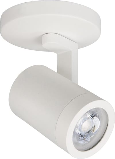 Opbouwspot Aston | Wit Metaal | Rond | GU10 | 1-voudig | ⌀ 10cm