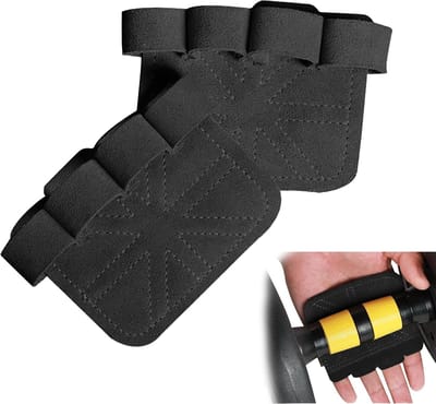 Lifting grips voor krachttraining voor vrouwen en mannen, met gevoerde handvatten voor optimale grip en comfort, ideaal voor spieropbouw in de sportschool