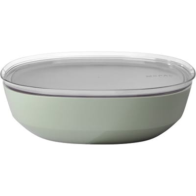 Mepal Serveerschaal Silueta 4.0 l met deksel - Nordic sage - campingservies - buitenservies