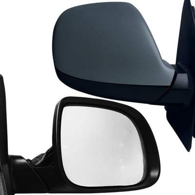 BILMAX Rechter Buitenspiegel Vervanging voor Volkswagen Transporter T5 / Multivan T5.1 (Facelift) 2010–2015, Elektrisch Verstelbaar, Elektrisch Inklapbaar, Verwarmd, Gegrond, 7-Pins (Passagierszijde)
