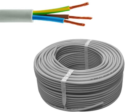 3x2,5 mm² Kabel 25 m in Dubbele Mantel voor Buiten