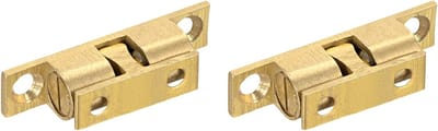 Ball Locks 35mm x 7.8mm x 10mm - 2 Stuks Messing Dubbele Ball Catchers voor Keuken en Kastdeuren