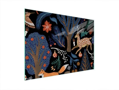 TMK ArtDeko Serie - Snijplank - 40x30 cm - Gehard Glas - Dierenmotief