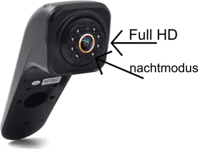 medj-Auto Remlicht Achteruitrijcamera geschikt Voor Vw Crafter Man 2017- 2024 3e Hd Achteruitkijkcamera Nachtzicht