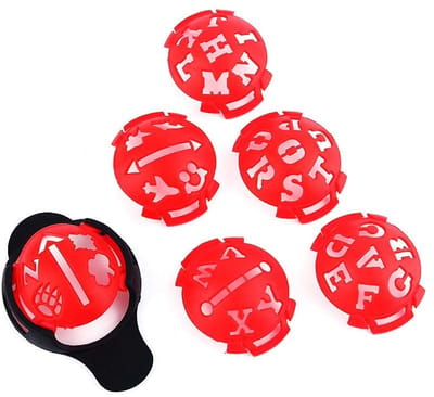 Dailygoods- Golfbalmarkering 6-stuk set - Abs - Precisie en snelheid