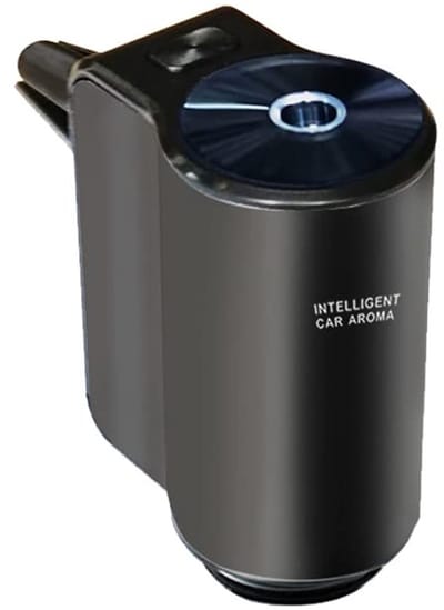 Dailygoods- Aromatherapie Diffuser Hoge Kwaliteit - Auto Luchtverfrisser - Aluminium - Modieus Ornament - Duurzaam - Laag Stroomverbruik