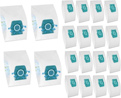 20 stuks TU-stofzuigerzakken-voor Miele Guard S1/L1/M1-stofzuigerzakken voor Miele Pure TU-Junior/Silence/Allergy/Parquet XL/AllFloor/Cat Dog/Flex/Comfort-serie-Lekvrij- inhoud 3,5 liter