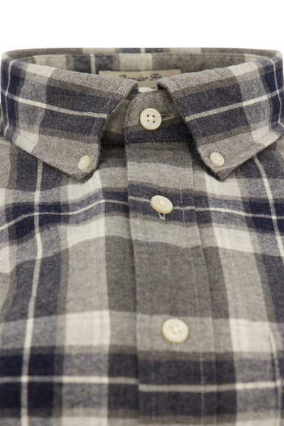 Gant casual overhemd grijs