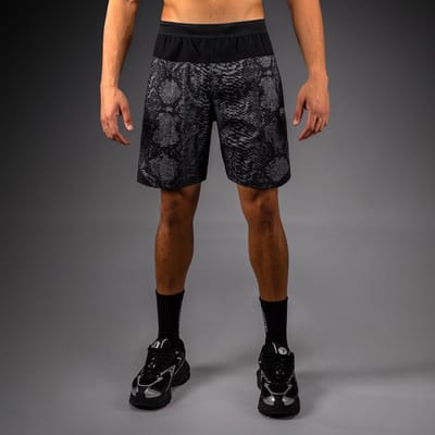 Venum Quetzal Fury Trainings Shorts Zwart Furie Rood Mandarijn - M
