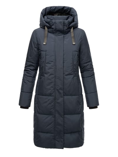 Marikoo dames winterjas Laryaa – lang, warm & met afneembare capuchon
