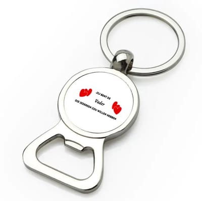 Akyol - jij bent de vader die iedereen zou willen hebben flesopener - Vader - geweldige papa - liefste vader - verjaardag - cadeau - kado - bedankje - geschenk - 9 bij 3 cm