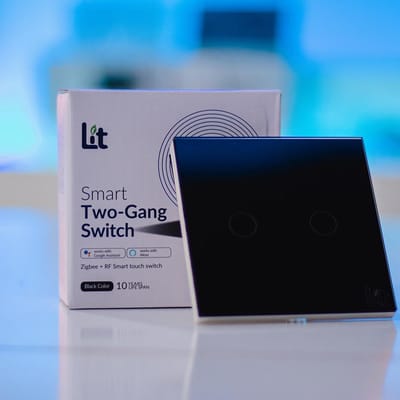 Lit - Smart Switch 2 gang
