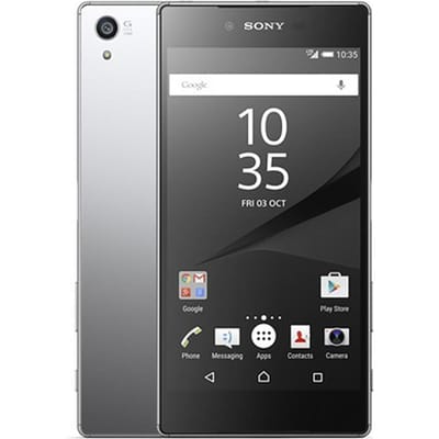 Gerenoveerde Sony Originele Sony Xperia Z5 Premium E6833 Dual SIM / E6853 Single SIM 3GB + 32GB Mobiele telefoon E6833 No charger zilver