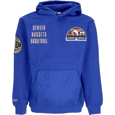 Herenhoodie Nba Team Og 2.0 fleecehoodie Vintage logo Dennug originele teamkleuren
