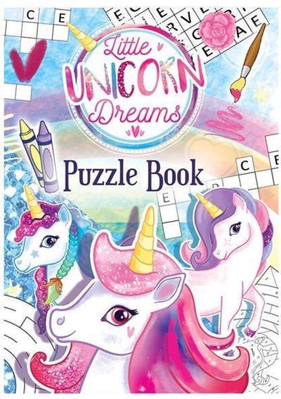 48 STUKS | Puzzelboeken - Model: Unicorn / Eenhoorn (Traktatie / Uitdeelcadeautjes)