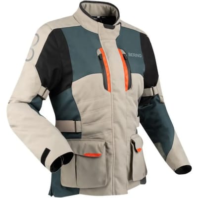 Bering Lady Siberia Jas Beige Grijs Oranje - Jas