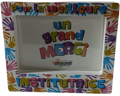Cadre photo - pour la meilleure institutrice
