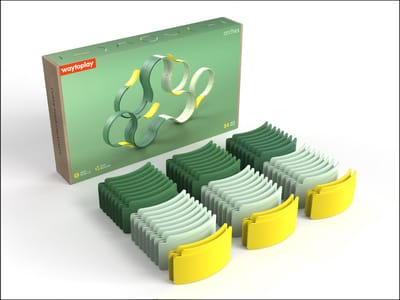 Waytoplay Arches – Builder Set (54-delig) | Open einde speelgoed | Gemaakt in Europa van gerecycled materiaal