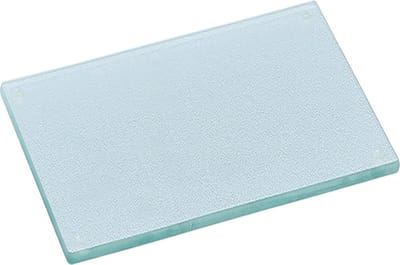 Zeller snijplank met siliconen voetjes - glas - 30 x 20 cm