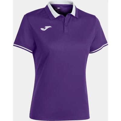 Joma Championship Vi Korte Mouw Poloshirt Blauw S Vrouw