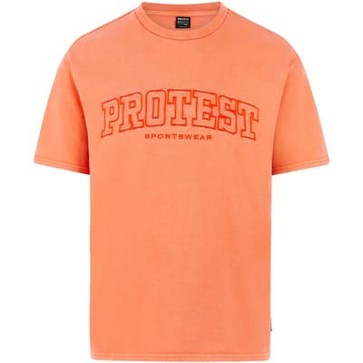 Protest PRTDoyle - T-shirt Heren - Korte mouwen - Ronde hals - Loose fit - Blauw
