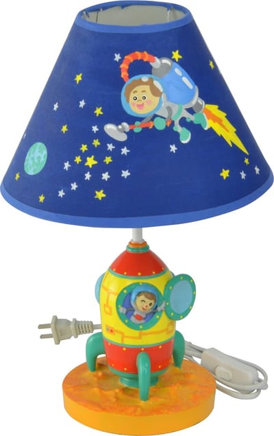 Teamson Kids Tafellamp en Nachtlicht Voor Kinder - Kinderslaapkamer Accessoires - 36,8 cm hoog