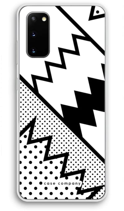 Case Company® - Hoesje geschikt voor Samsung Galaxy S20 hoesje - Pop Art #5 - Soft Cover Telefoonhoesje - Bescherming aan alle Kanten en Schermrand