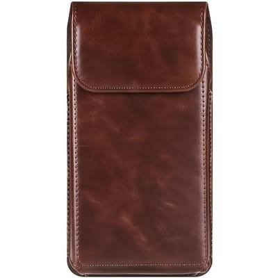 Vintage Telefoonzakje Universele Smartphone Hoes, Vintage Stijl Telefoon Heuptasje Heuptas Voor Zakelijk Casual