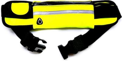Running belt - Hardloop belt - Hardloop riem - Geel