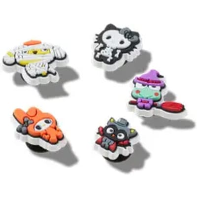 Crocs HKF Halloween - Przypinki Jibbitz - 5 stuks - Rubberen Miniaturen - Uitneembaar