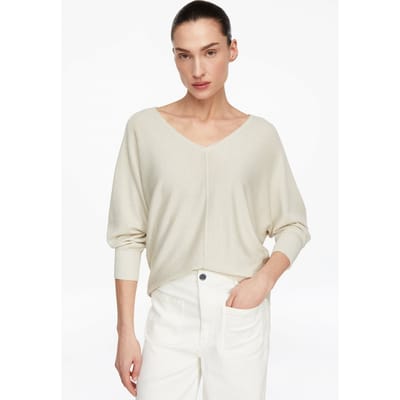 Comma  Pullover Offwhite Taglia: S | Maglioni a maglia Outlet | Donna | Bianco