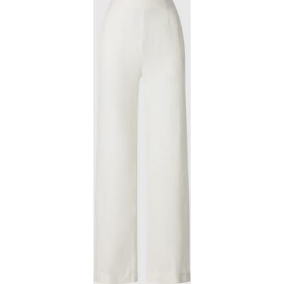 broek in linnen vrouw marshmallow