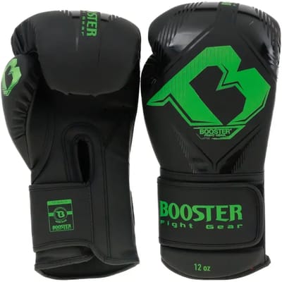 Booster Bokshandschoenen Bangkok - Zwart/Groen- 10oz