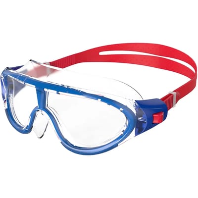 Speedo Biofuse Rift Junior Rood/Blauw Unisex Zwembril - Maat One Size