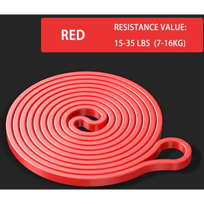 175-250LBS Yoga Multifunctioneel Verdikt Heavy-Duty Elastisch Band Fitness Training Weerstand Rekband Dikke Cirkel Hoge Kwaliteit