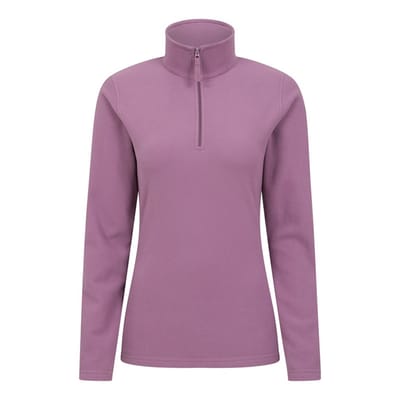 Mountain Warehouse Dames/Dames Camber II Fleece Top (Donker paars)