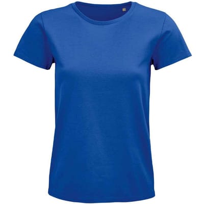 SOLS Dames/Dames Pioneer Organic T-shirt (Koningsblauw)