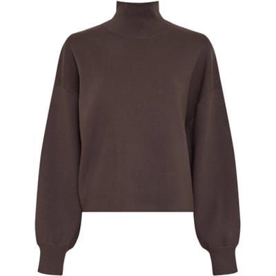 MSCH Copenhagen Mschmercy East M Pullover Truien & vesten Dames - Sweater - Hoodie - Vest- Bruin - Maat M/L