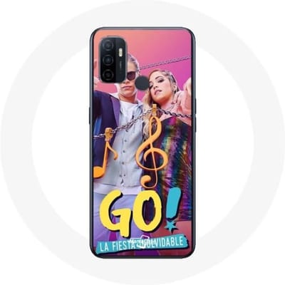 Oppo A53 hoesje Achtervolg je dromen Mía Cáceres en Juanma Portolesi Go! Lang leve je Manera