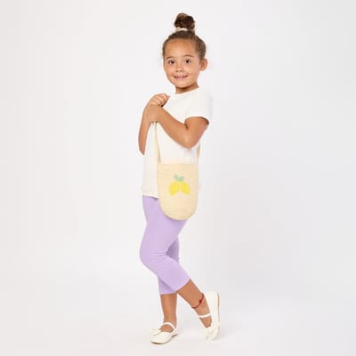 Merry Style MS-MS10-131-LE Meisjes Leggings - Sport - Vrijetijdsbroek - Lang- Viscose - Sporbroek - Yogabroek - Lichtviolet - 110