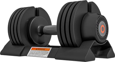 4goodz Verstelbare Dumbbells 3,5/6/8/10 kg met Opbergrek, Selective dumbbells - Halterset