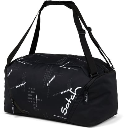 satch sporttas satch Ninja Matrix Sportbag Black zwart