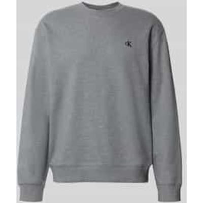Sweatshirt met labelstitching