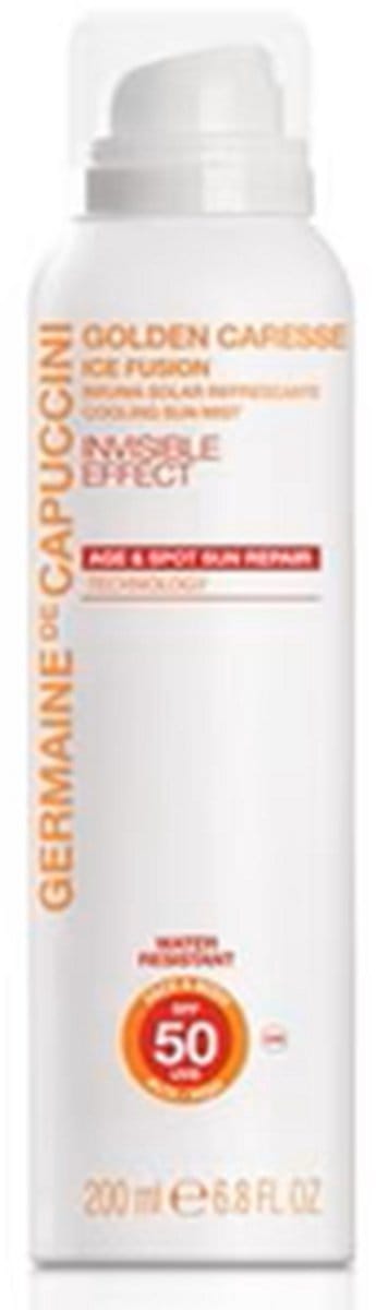 Germaine de Capuccini Solar Golden Caresse Ice Fusion - Verkoelende zonnemist SPF 50 200 ml