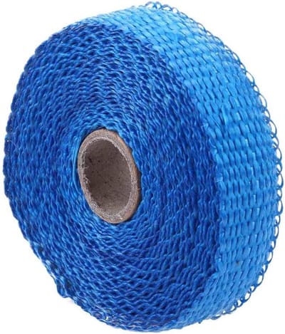 Uitlaat Warmtewrap Glasvezel 5 Meter - Thermische Isolatieband voor Auto Uitlaten