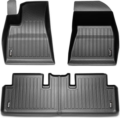 Tesla Model 3 Rubberen Vloermatten Set Interieur Auto Accessoires Nederland en België