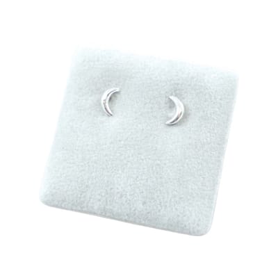 House of Jewels - Halve Maan Oorknoppen | Oorstekers - 925 Zilver